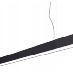 LED Pendant Light Linear Zwart Up & Down 120cm zwart 3000K CRI90+ (bureau verlichting) - Triac dimbaar