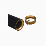Gouden ring magneet spot 45mm