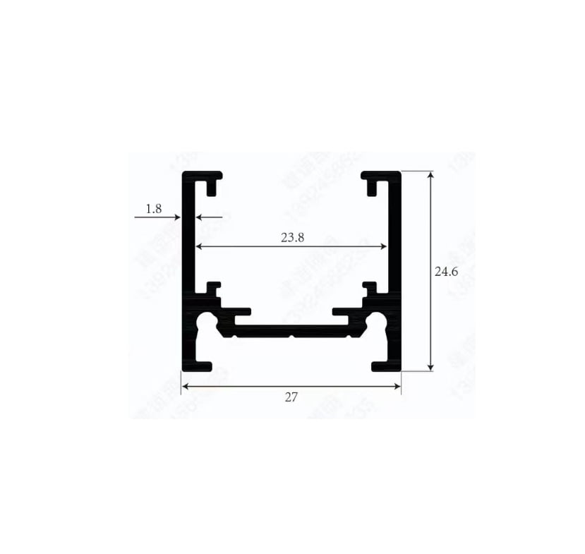 opbouw-magneet-rails-mini.jpg Opbouw MINI magneet railverlichting 48V 2m Zigbee/Dali - Afbeelding 4