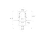 Riva Inbouw trimless 48V - Afbeelding 4