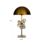 Tafellamp Bela (Bronze) - Afbeelding 2