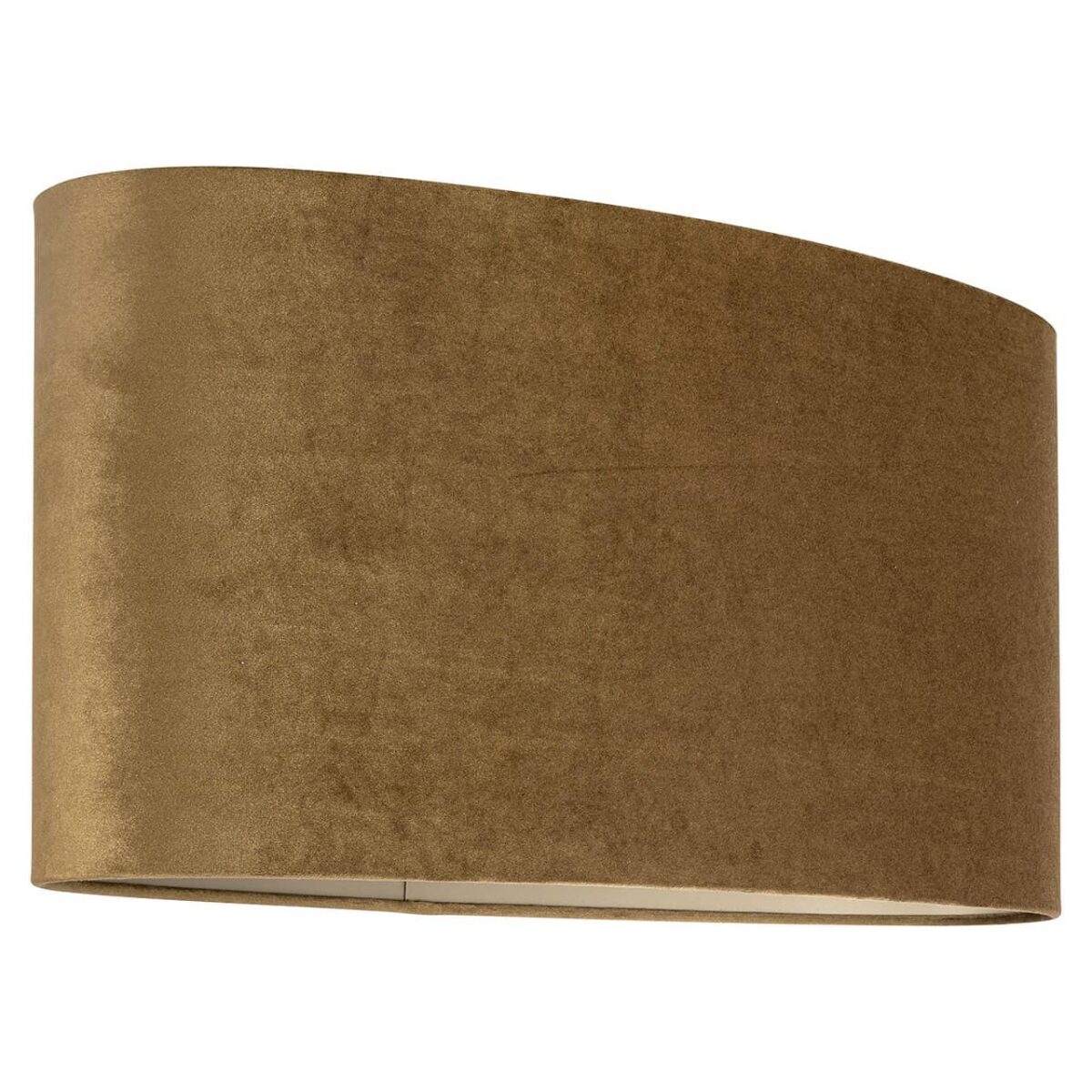Lampenkap Addy  gold velvet, ovaal (Gold) - Afbeelding 1