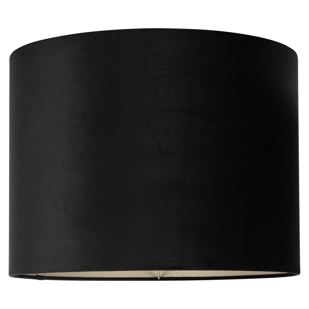Lampenkap Maddy black velvet, medium (Black) - Afbeelding 1
