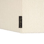 Lampenkap Soho white bouclÃ©, extra groot zeshoekig (White) - Afbeelding 4