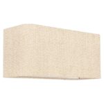 Lampenkap Miley sand bouclÃ©, rechthoekig