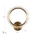 Wandlamp Beau (Brushed Gold) - Afbeelding 3