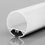 Compleet led profiel rond met verlichting 80cm