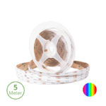 COB LEDSTRIP  24V  IP65  5M  16W/M  RGB - Afbeelding 5